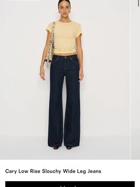 NWT Reformation Cary Low Rise Jeans